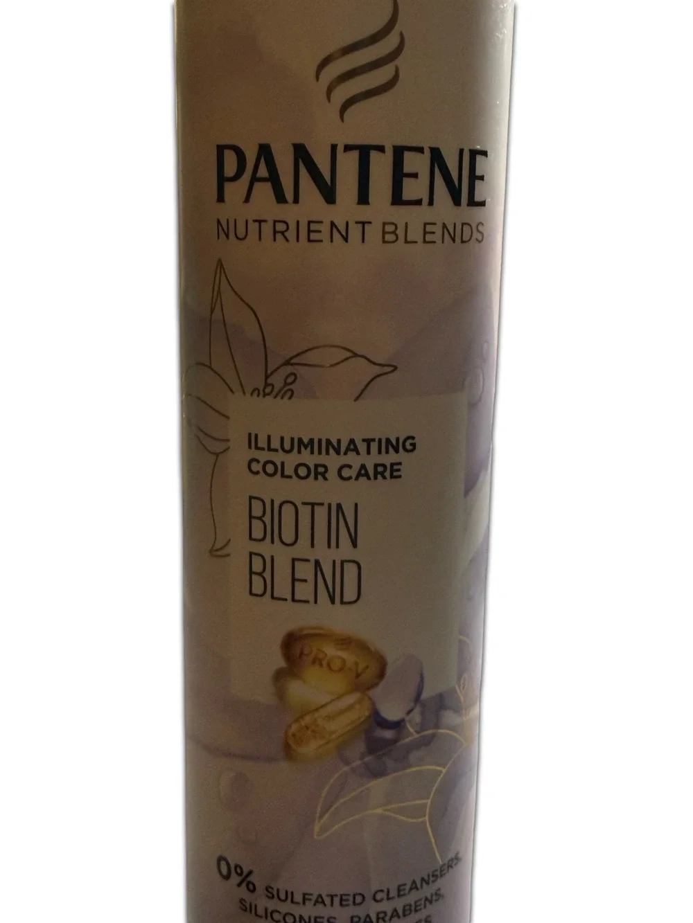 Pantene Nutrient Blend Illuminating Color Care Biotin Sulfate Free Shampoo 9.6oz